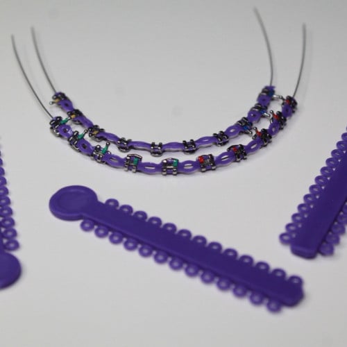 تقويم متصل فكين بنفسجي