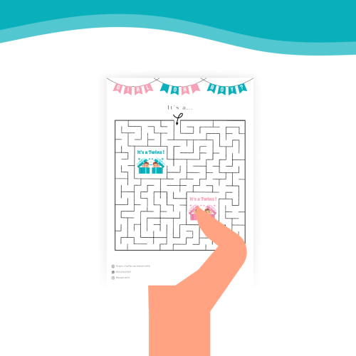 لعبة المتاهه المستوى السهل - توأم ولد -