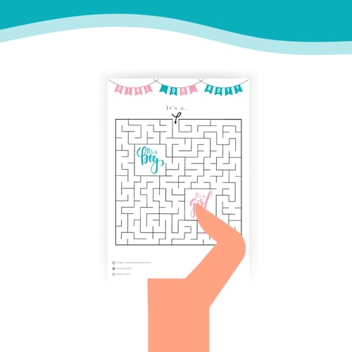 لعبة المتاهه الورقية ( جميع المستويات - ولد - )