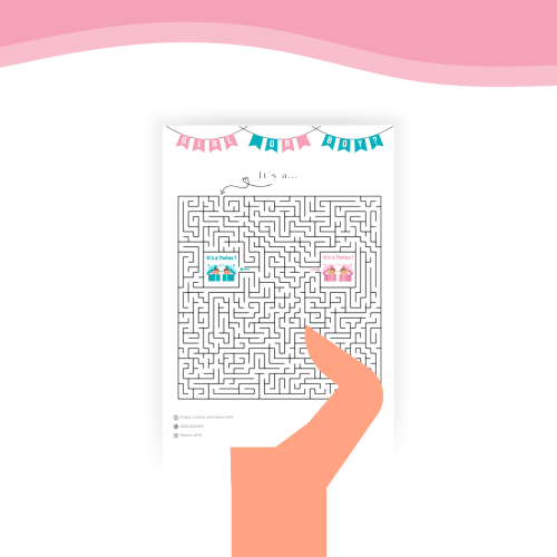 لعبة المتاهه المستوى الصعب - توأم بنت -