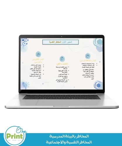 عرض تقديمي توعوي عن المخاطر بالبيئة المدرسية المخا...