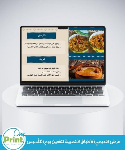 عرض تقديمي الاطباق الشعبية لتفعيل يوم التأسيس