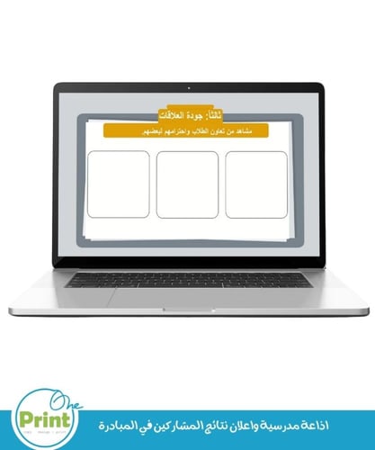 باقة تفعيل الأسبوع الوطني للجودة في المدرسة