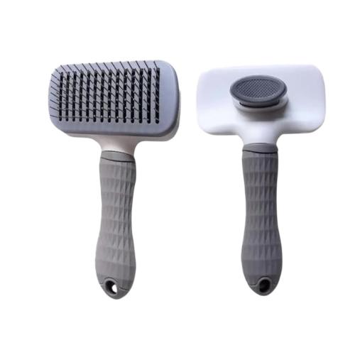 مشط للقطط بمكبس لإزالة الشعر sh باللون مختلفة