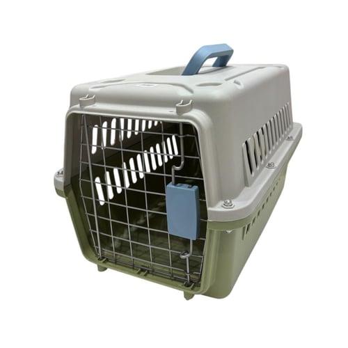 قفص تنقل للقطط باب حديد باللون مختلفة
