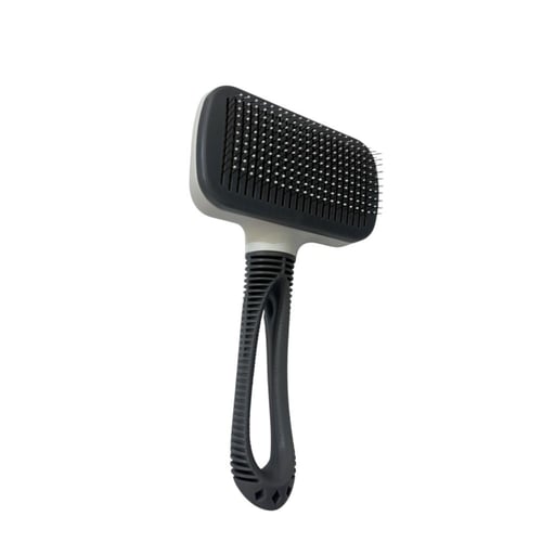 مشط قطط بمكبس لإزالة الشعر باللون مختلفة