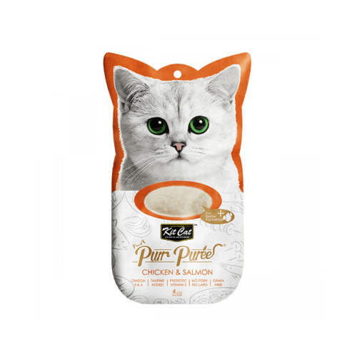 كيت كات مكافات دجاج وسالمون مهروس 60 جرام