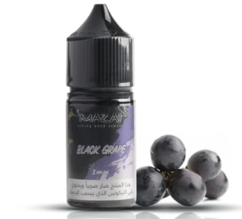 نكهة مزاج عنب اسود مزاج سولت نيكوتين MAZAJ