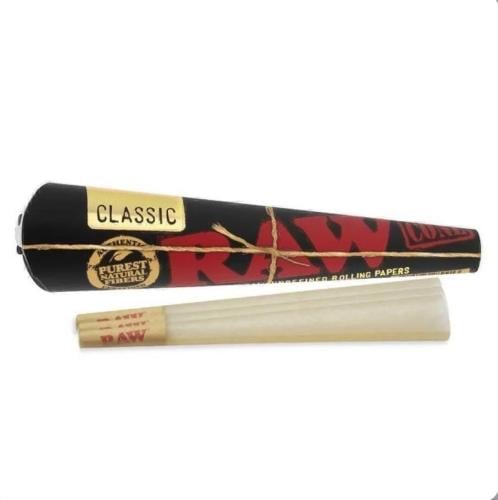 ورق راو جاهز ملفوفه كلاسك اسود RAW CLASSIC 1 1/4