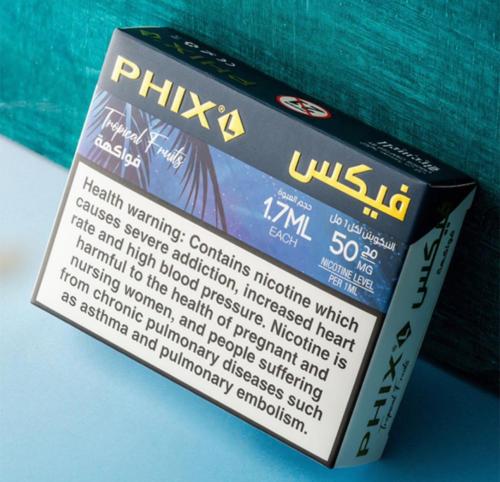phix بودات فكس نكهة فواكه استوائية ايس 50 نيكوتين