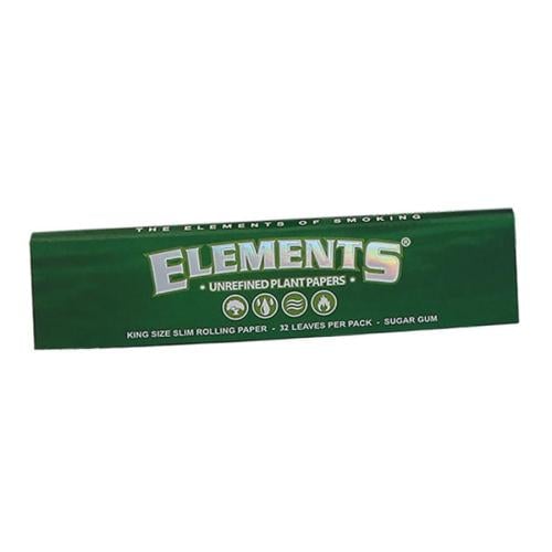 ورق لف اخضر كينق سايز اليمنتس ELEMENTS GREEN 1 1/4