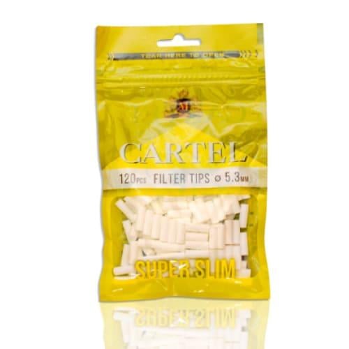 فلاتر ورق كارتيل 5.3 ملم Cartel filters 120 حبه