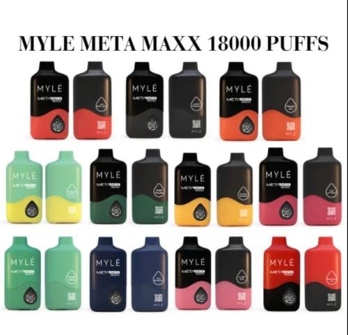 MYLE META MAXX سحبة سيجارة مايلي ميتا ماكس 18000 ش...