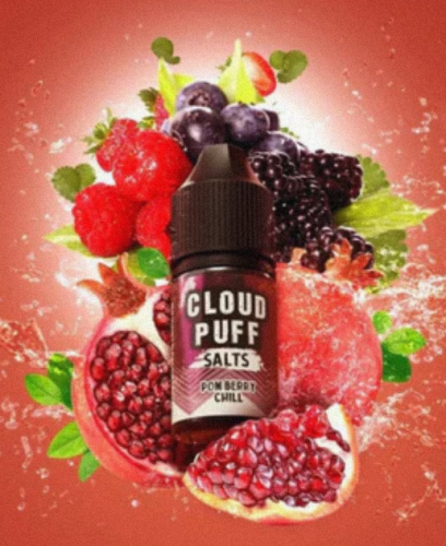 نكهة رمان توت ايس سولت نيكوتين كلاود بف cloud puff