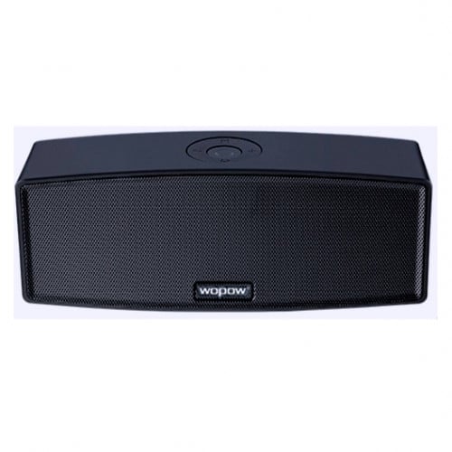 سماعة سبيكر بلوتوث مع مضخم أسود موديل AP04