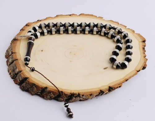 سبحة كوك حزام فضة 33 10 ملم