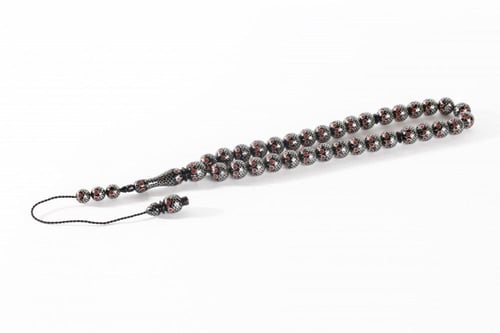 سبحه كوك لوكس فضه مع احجار