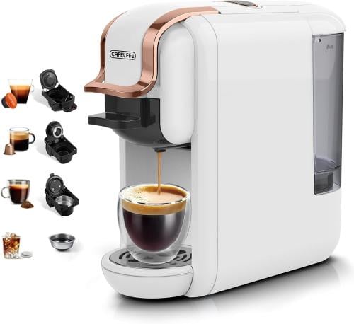 ماكينة قهوة إسبرسو CAFELFFE MK-603 ضغط 19 بار 600...