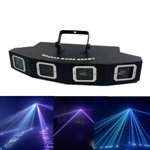 ليزر 4 عدسات 4 ألوان