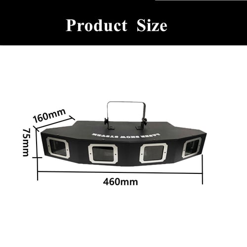 ليزر 4 عدسات 4 ألوان