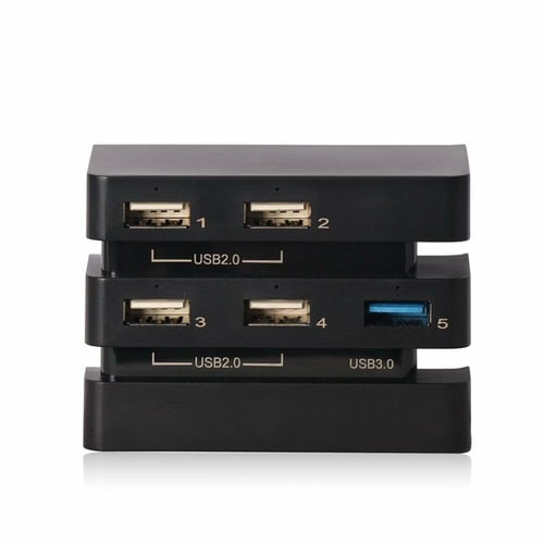 منافذ USB بلايستيشن 4 برو - DOBE 5 Port USB Hub fo...