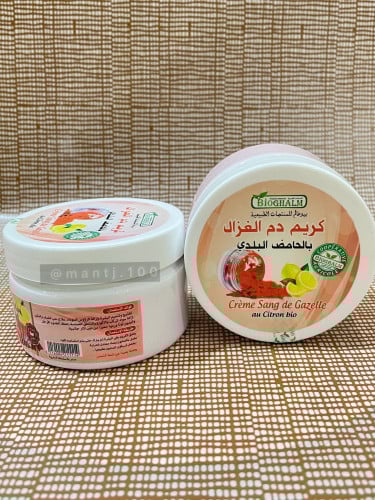 كريم دم الغزال لتوريد الوجه واليدين والقدمين