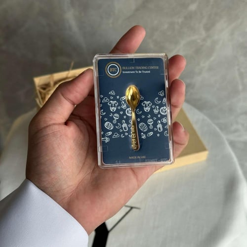 ملعقة ذهب 5 جرام | عيار 24