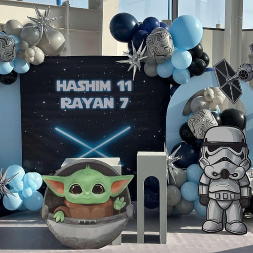 تنسيق “مجرة الفرح” لاحتفالات ستار وورز