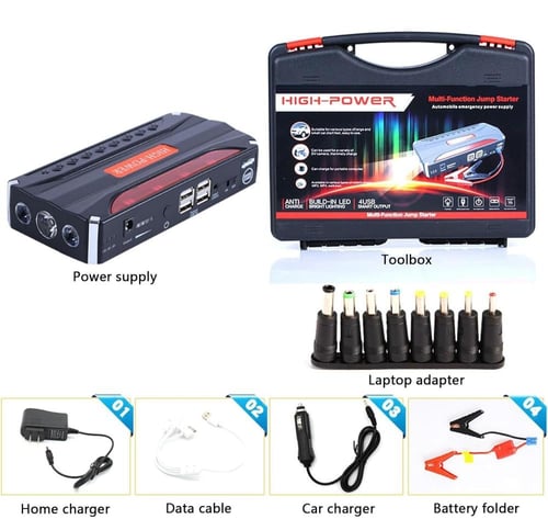 بطارية متنقلة اشتراك مشغل للسيارة بقوة 20000 ملي ا...