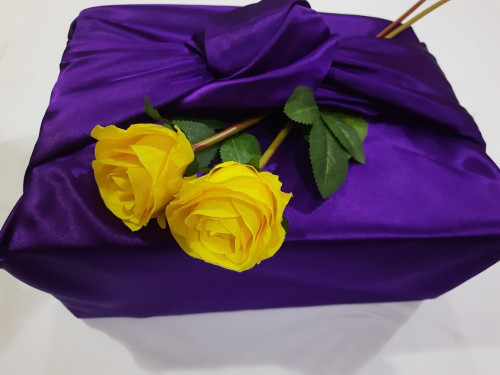 تغليف بالقماش بالطريقة اليابانية لهديتك