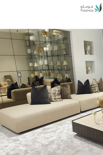 طقم كنب متصل زاوية UBI- 594