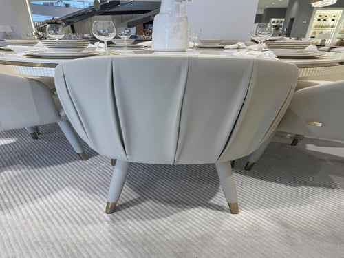 سفرة طعام (8 كراسيUDI-1018 BEIGE) +UDI-1040-T170