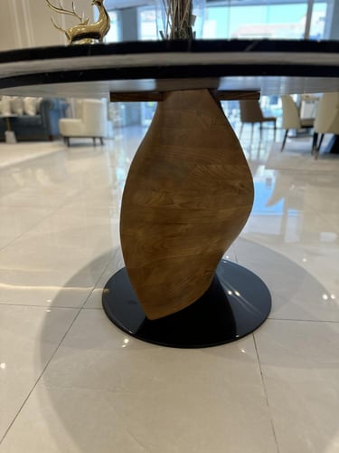 طاولة استقبال مقاس 130 سم دائري UDI-1049