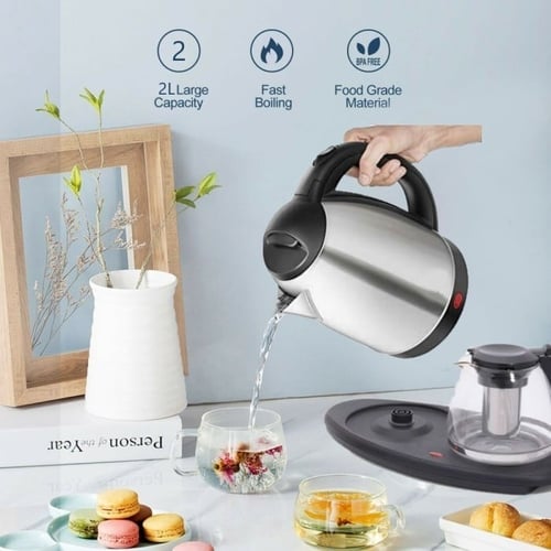 سخان ماء مع ابريق زجاجي من دينكس