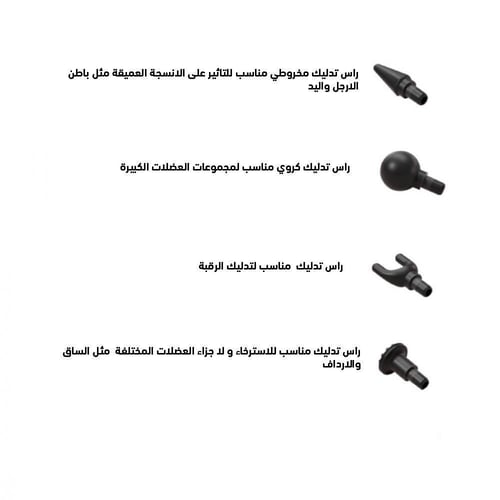جهاز ميني مساج الذكي لتدليك عضلات الجسم بـ6 مستويا...