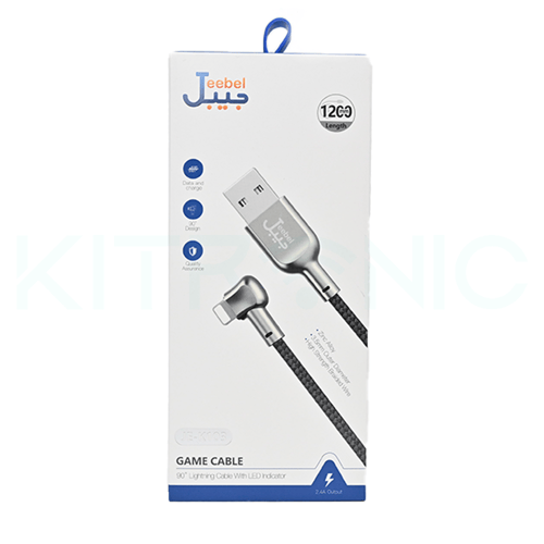 جيبل-كيبل ألعاب للآيفون بمؤشر إضاءة JE-K103 LED