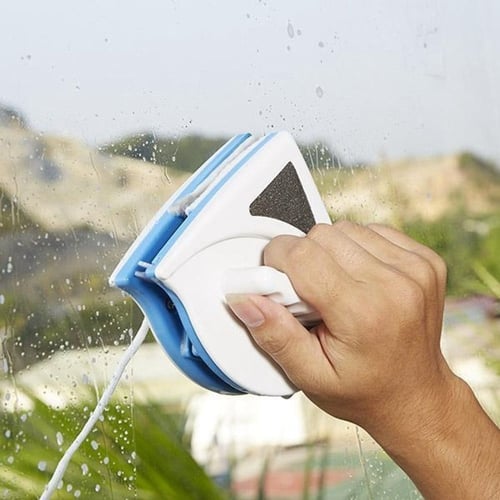 فرشاة تنظيف للنوافذ مزودة بمغناطيس