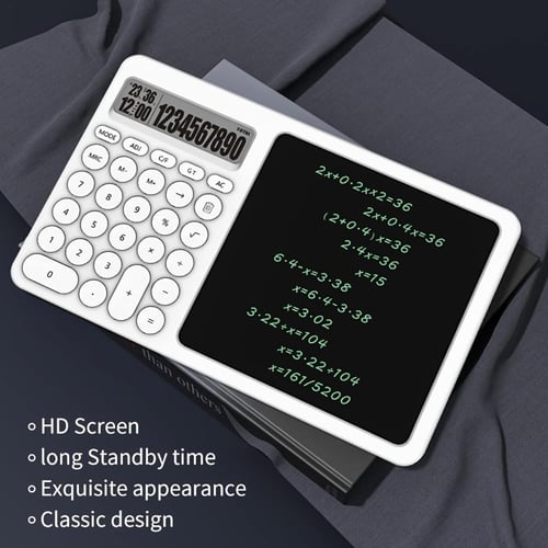 آلة حاسبه مميزة مزوده بلوحة كتابة