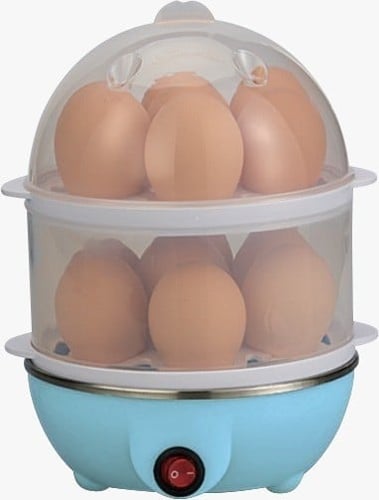جهاز للبيض المسلوق بقوة 350 واط وسعة 14 بيضة من دي...