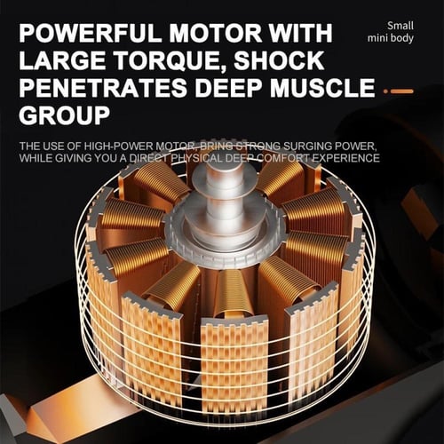 جهاز ميني مساج الذكي لتدليك عضلات الجسم بـ6 مستويا...