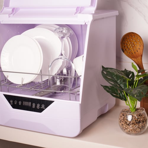 غسالة تنظيف الصحون مع 30 كبسولة صابون الصحون مجانا...