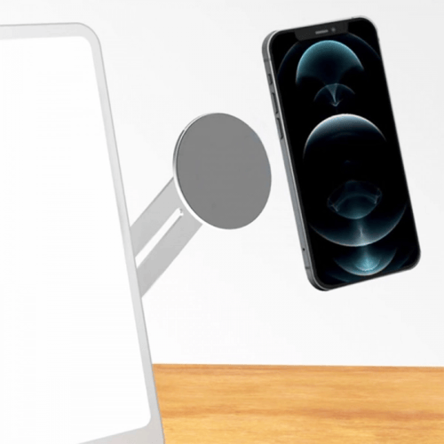 حامل هاتف مغناطيسي للاب توب فضي WIWU