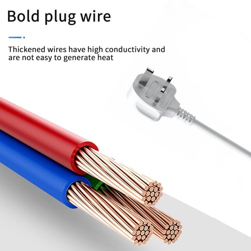 WIWU توصيلة كهربائية ب 4 مداخل كهرباء و 3 مداخل US...