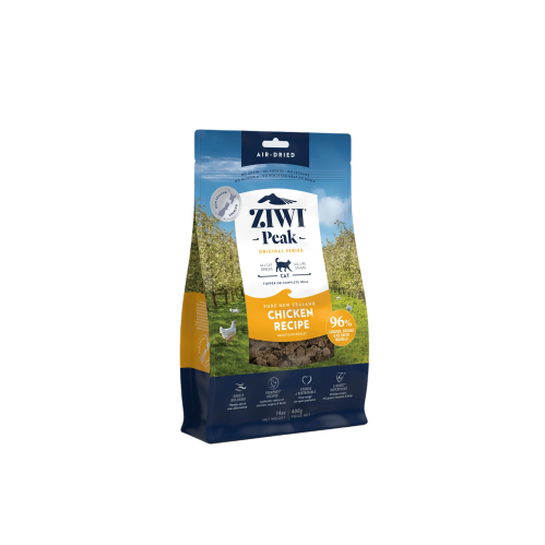 الدجاج مجفف بالهواء للقطط من شركة Ziwi