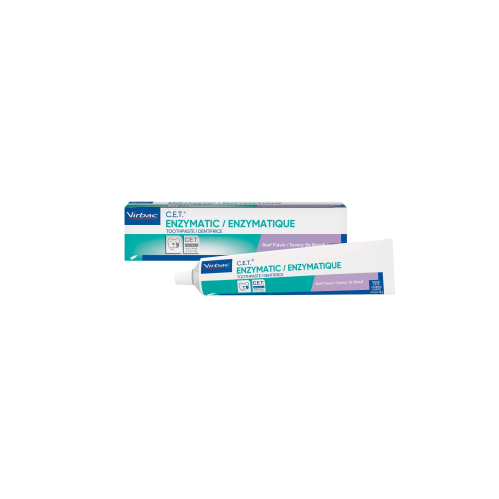 معجون اسنان بنكهة اللحم من شركة Virbac