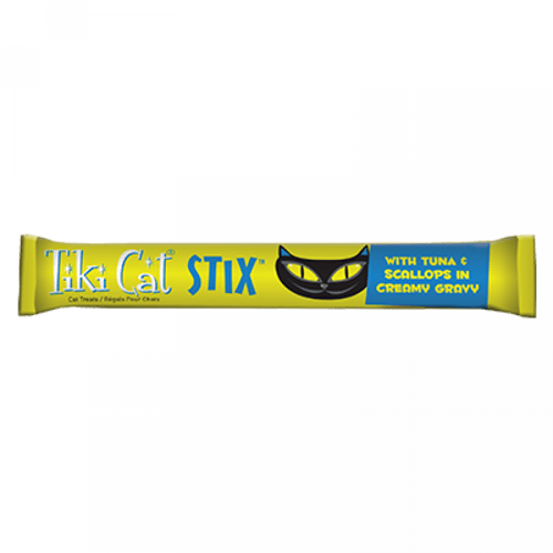 مكافات كريمية رطبة بسمك التونا و المحار Tiki cat