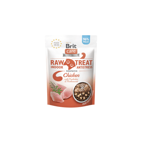 دجاج نيء مجفف بالتبريد من شركة Brit