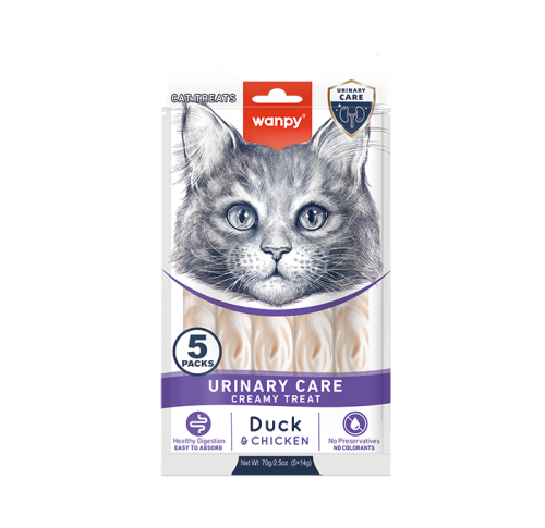 Duck and chicken treats for urinary tract care fro...