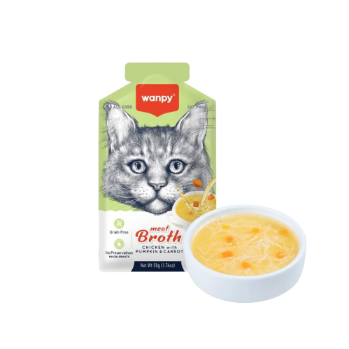 اظرف مرق الدجاج واليقطين من شركة Wanpy