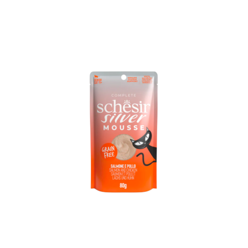 اظرف موس سلفر دجاج مع سالمون للقطط المسنة من شركة...